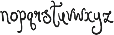 Antipasti Bold Regular otf (700) Font LOWERCASE