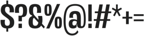 Antipoda Regular Condensed otf (400) Font OTHER CHARS