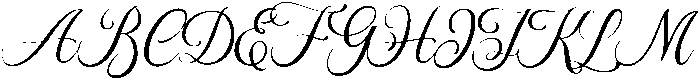 Antique Atelier Script Regular otf (400) Font UPPERCASE
