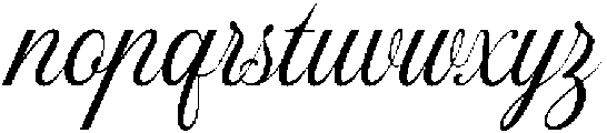 Antique Atelier Script Regular otf (400) Font LOWERCASE