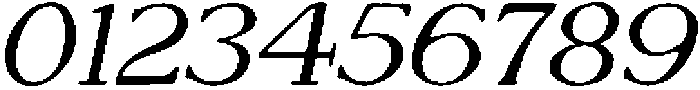 Antique Glance Italic otf (400) Font OTHER CHARS
