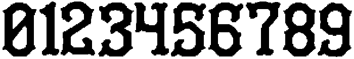 Antique Gothic Regular otf (400) Font OTHER CHARS