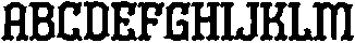 Antique Gothic Regular otf (400) FONT