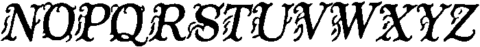 Antique Hunter Regular otf (400) Font UPPERCASE