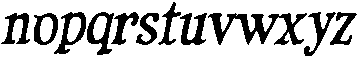 Antique Hunter Regular otf (400) Font LOWERCASE