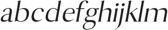 Antique Regular Italic otf (400) Font LOWERCASE