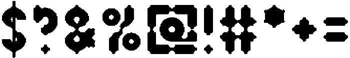 Antique Retro otf (400) Font OTHER CHARS