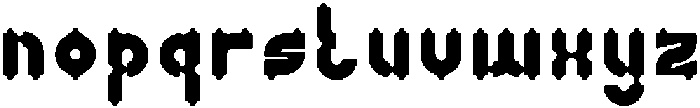Antique Retro otf (400) Font LOWERCASE