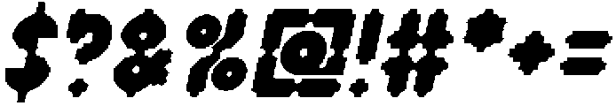 Antique Retro otf (700) Font OTHER CHARS