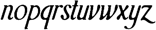 Antique Seaside otf (400) Font LOWERCASE