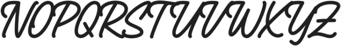 Antiquel Script otf (400) Font UPPERCASE
