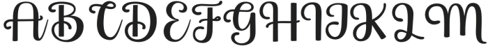 Antira Letter Normal otf (400) Font UPPERCASE