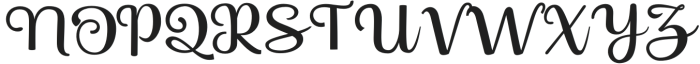 Antira Letter Normal otf (400) Font UPPERCASE