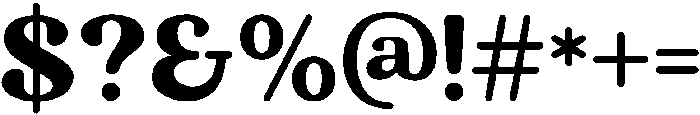 Antisocial-Regular otf (400) Font OTHER CHARS