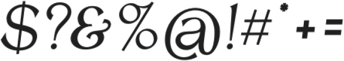 AntobeOblique otf (400) Font OTHER CHARS