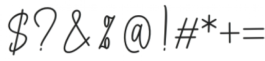 AntoukSignature otf (400) Font OTHER CHARS