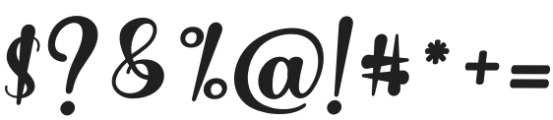 AnulikaItalic-Italic otf (400) Font OTHER CHARS