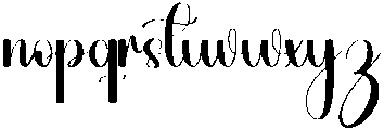 Anybody Regular otf (400) Font LOWERCASE