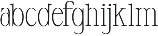 Anyelir Regular otf (400) Font LOWERCASE