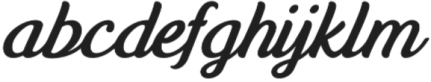 Anyelir Script Light Italic otf (300) Font LOWERCASE