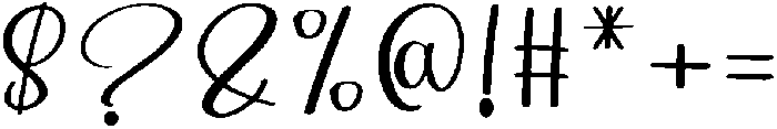 Anything Regular otf (100) Font OTHER CHARS