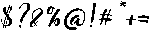 Anything Regular otf (100) Font OTHER CHARS
