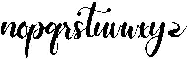 Anything Regular otf (100) Font LOWERCASE