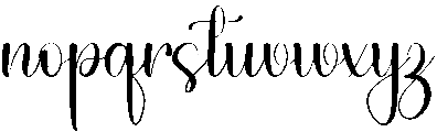 Anything Wedding Regular otf (100) Font LOWERCASE