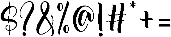 angela otf (400) Font OTHER CHARS