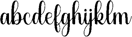 angela otf (400) FONT