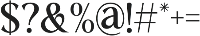 anger-Regular otf (400) Font OTHER CHARS