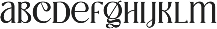 anger-Regular otf (400) Font LOWERCASE