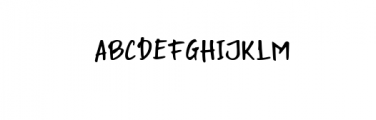 Anapanasati Font LOWERCASE