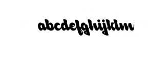Andalush(Font.ttf Font LOWERCASE
