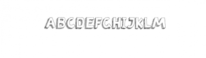 Andrew's Sketch Font One and Two Font UPPERCASE