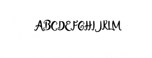 Angelyta.ttf Font UPPERCASE