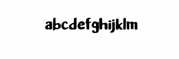 Anggraini.ttf Font LOWERCASE