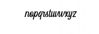 Ansday.ttf Font LOWERCASE