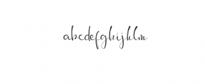 Antaro Font LOWERCASE