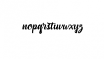 Anthemie Font LOWERCASE