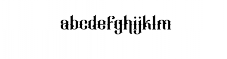 Anthique Alt Three.otf Font LOWERCASE