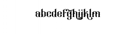 Anthique Alt Two.otf Font LOWERCASE