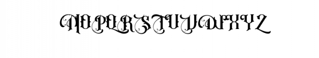 Anthique Alt.otf Font UPPERCASE