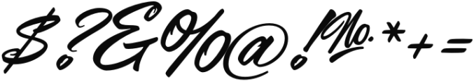 Anaheim Script Pro Font OTHER CHARS