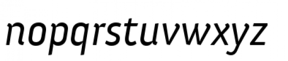 Anivers Italic Font LOWERCASE