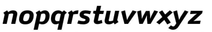 Anomoly Bold Italic Font LOWERCASE