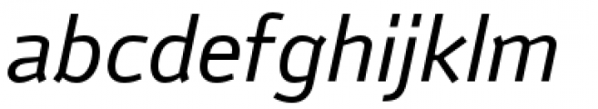 Anomoly Italic Font LOWERCASE