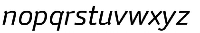Anomoly Italic Font LOWERCASE