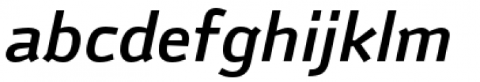 Anomoly Medium Italic Font LOWERCASE