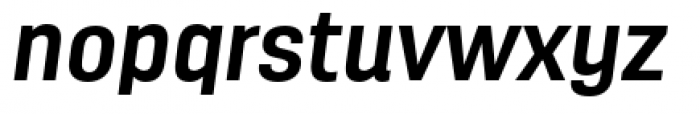 Antartida Essential Bold Italic Font LOWERCASE